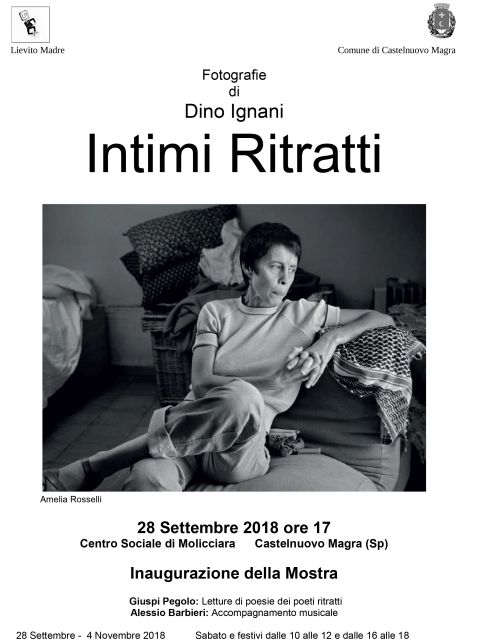 Intimi Ritratti - Fotografie di Dino Ignani