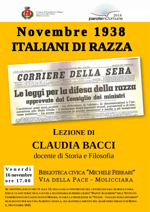 Le Leggi Raziali in Italia