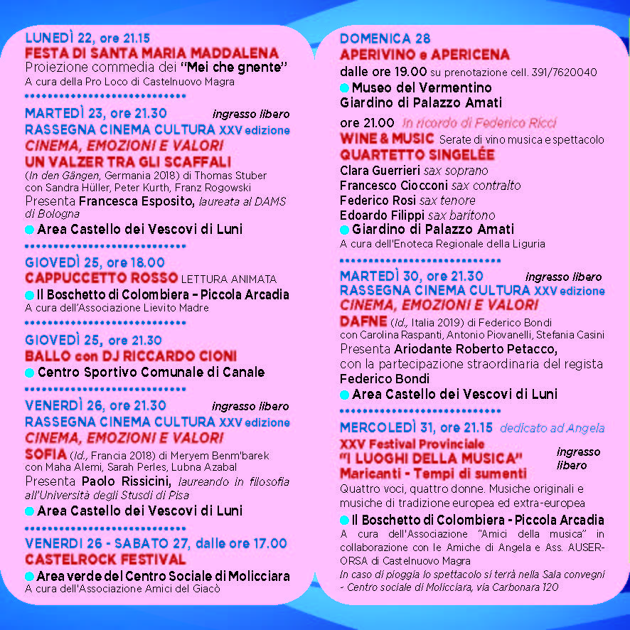 Luglio 2019