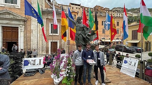 Il Vincitore è Matteo Lorenzo Guglielmo Palandri Raggi