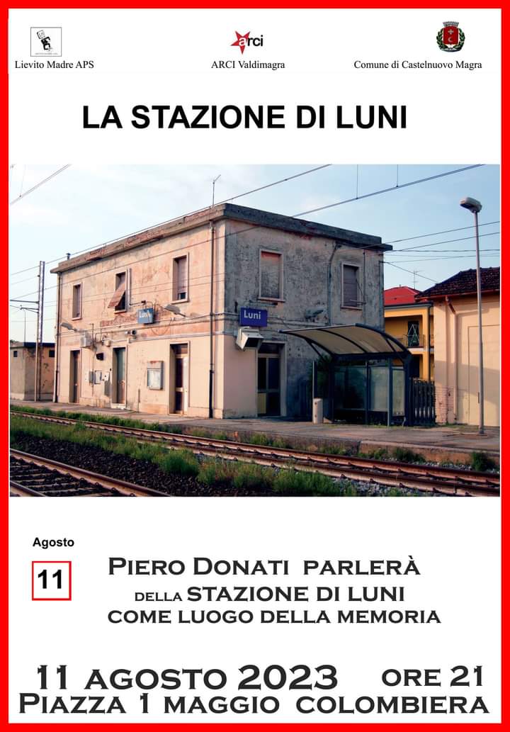 Pietro Donati parla della Stazione di Luni