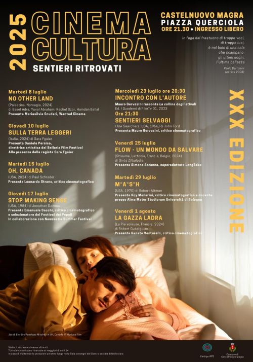 programma cinema cultura 25