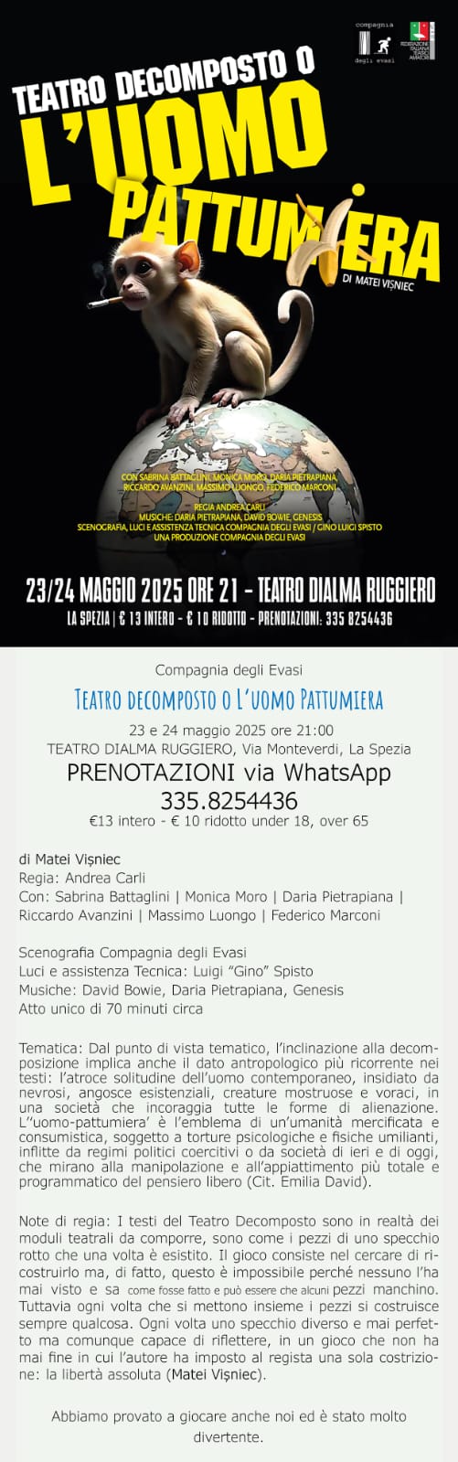 uomo pattumiera