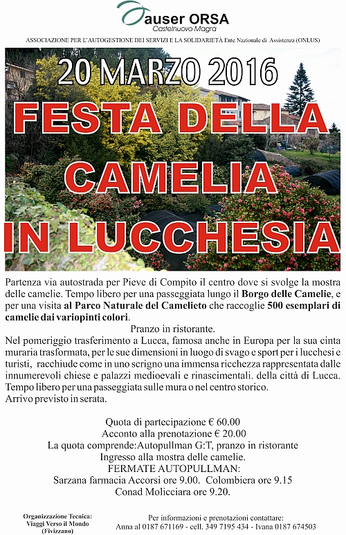 Festa della Cameglia in Lucchesia