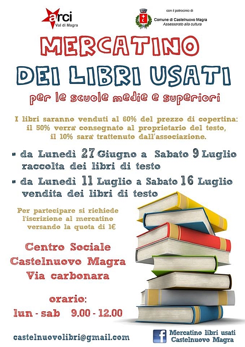 Mercatino libri usati 2016