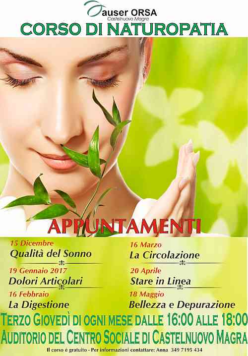 Programma Corso Naturopatia