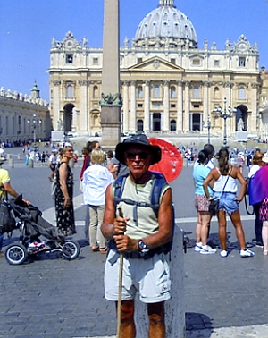 Andrea Simonelli in San Pietro